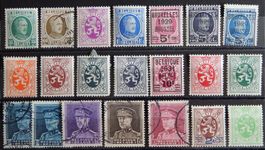 Belgien Lot mit alten Werten X