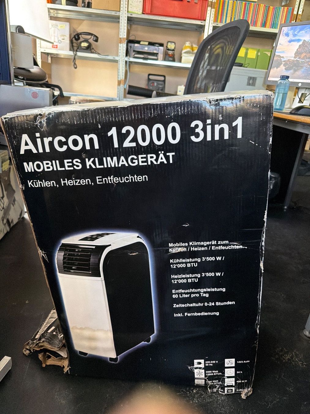 Condizionatori: Aircon 12000 3 in1 PC35-AMB – Nuovo (secondo la descrizione) da Brügg BE venduto da TSP02 3