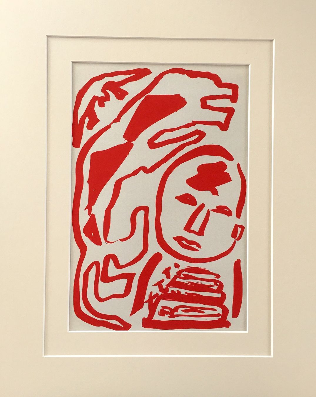 Grafica & Litografie: A.R. Penck Original Siebdruck / Serigraphie "Lyrik" – Usato da Nennigkofen venduto da juhit
