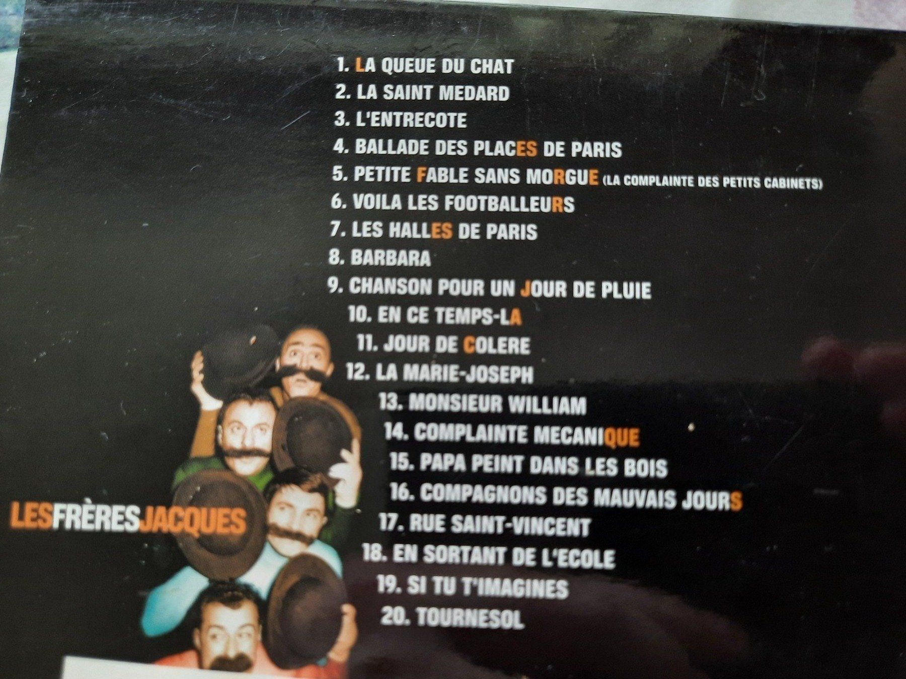 CDs: CD Les frères Jacques – D'occasion à Pully par bro_n52j 2