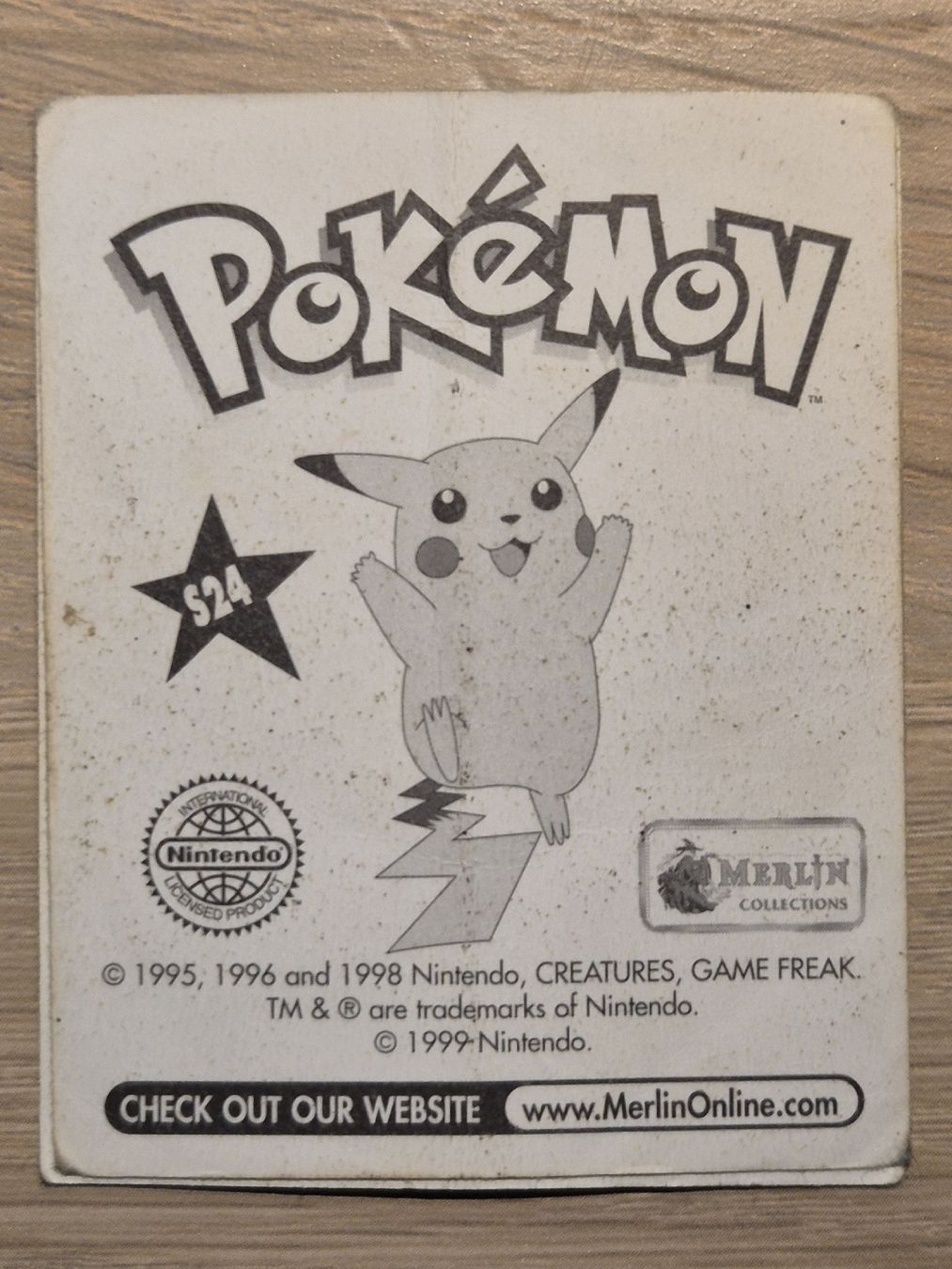 Pokémon Carte collezionabili: Holo Gengar vintage 1999 Sticker Merlin – Usato da Ursy venduto da RetroBebar777 1