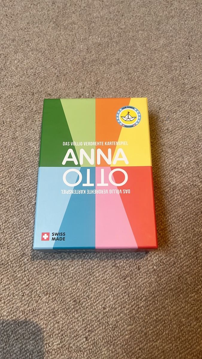 Giochi: Anna Otto Kartenspiel - Swiss Made – Nuovo (secondo la descrizione) da Illnau venduto da MyCoin