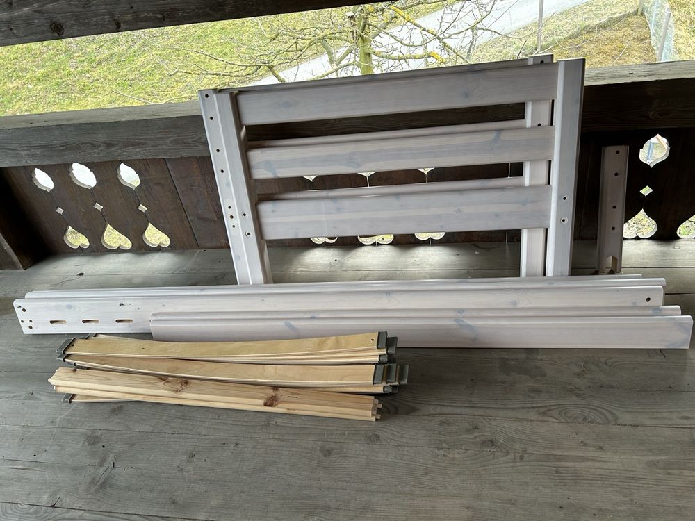 Flexa Bett Classic mit Erhöhung und Leiter (Gebraucht) in ...