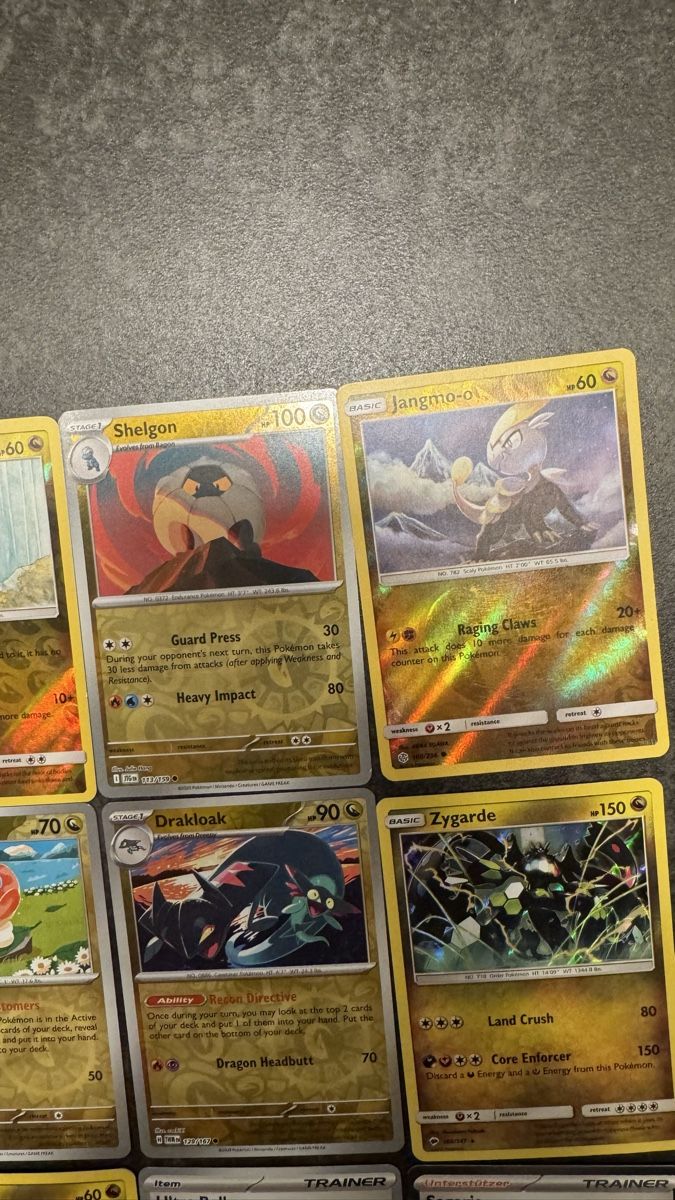 Pokémon Carte collezionabili: Pokemon Karten Drachen Set, Holos – Nuovo (secondo la descrizione) da Dietlikon venduto da abd_7qwy 2