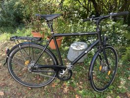Simpel Herren Fahrrad Wegwärts Sport schwarz