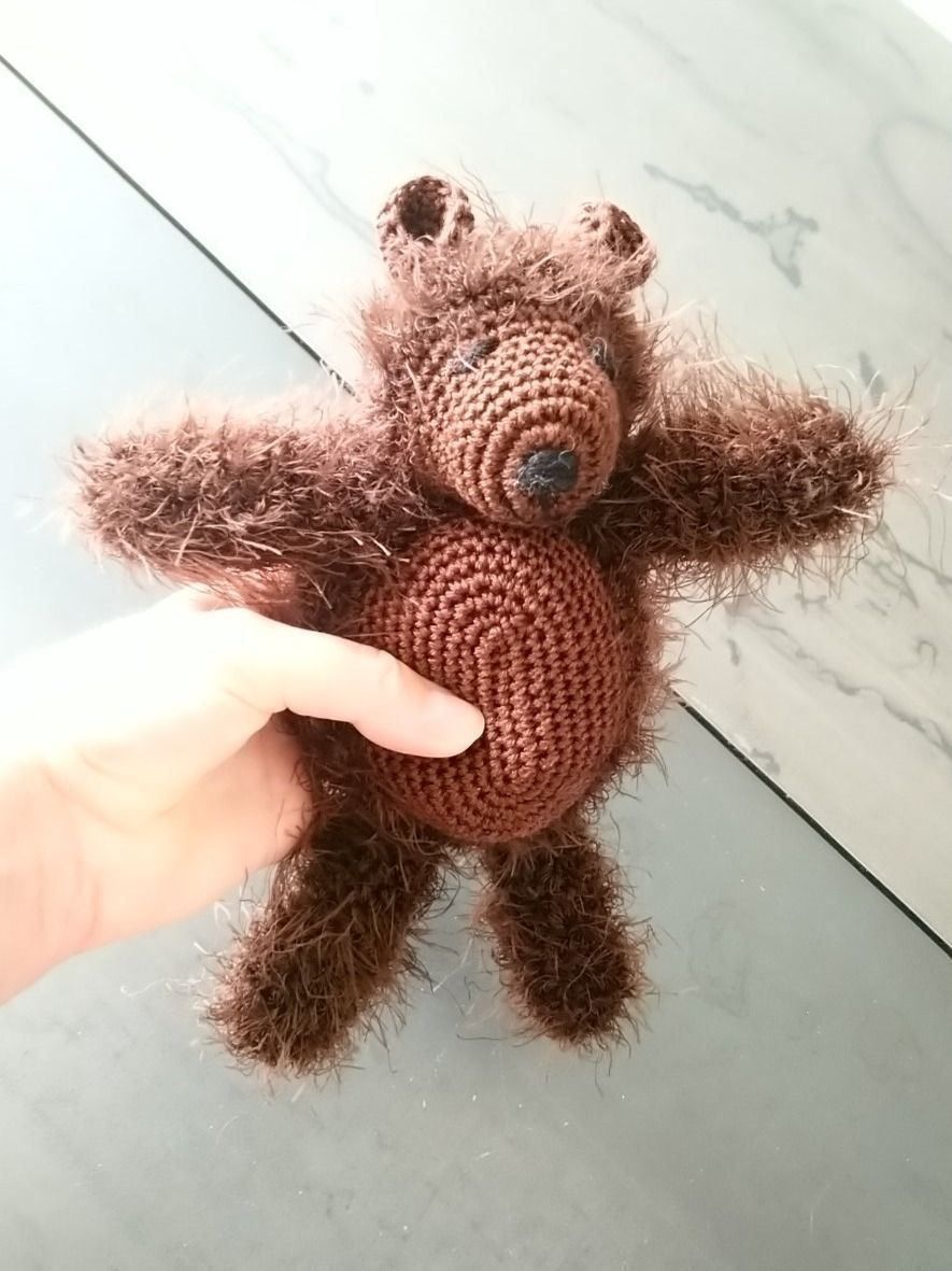 Giocattoli: Teddybär/Bär, gehäkelt – Nuovo e nell'imballaggio originale da Jonen venduto da h-blxgirl79 1
