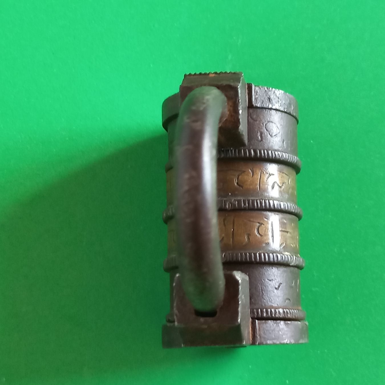 Lucchetti: Ancien cadenas à combinaison. – Usato da Dompierre FR venduto da fat_xth5 3
