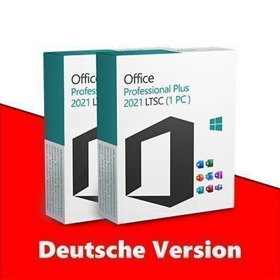 Microsoft Software: Office 2021 Pro Plus (2 keys) - DE – Usato da Vaduz venduto da KeysDistributionGmbH