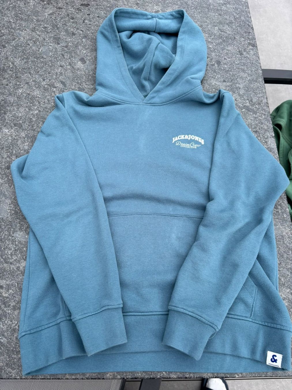 Jack & Jones Pullover & Sweatshirts: Jack Jones Kapuzenpullver blau – Gebraucht aus Hausen AG von Flak