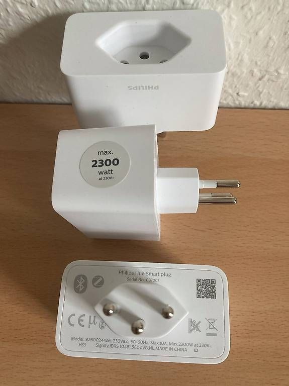 Stecker: Philips Hue Smart Plug 2300W, CH 3er Set, Smart Home – Gebraucht aus Brunnen von zur-hoelle