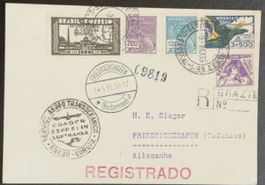 Zeppelinpost Brasilien-Europa 1935 - Condor R-Beleg
