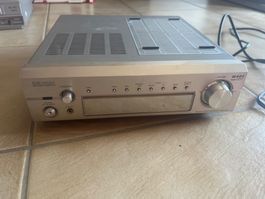 Stereo Receiver DENON DRA-F101, bouton volume enfoncé