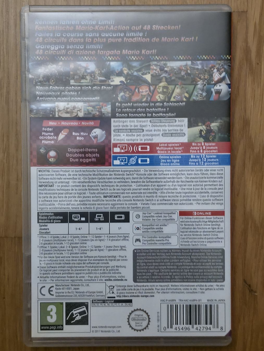 Nintendo Giochi: Mario Kart 8 Deluxe - Nintendo Switch – Usato da Zürich venduto da jabo22 1