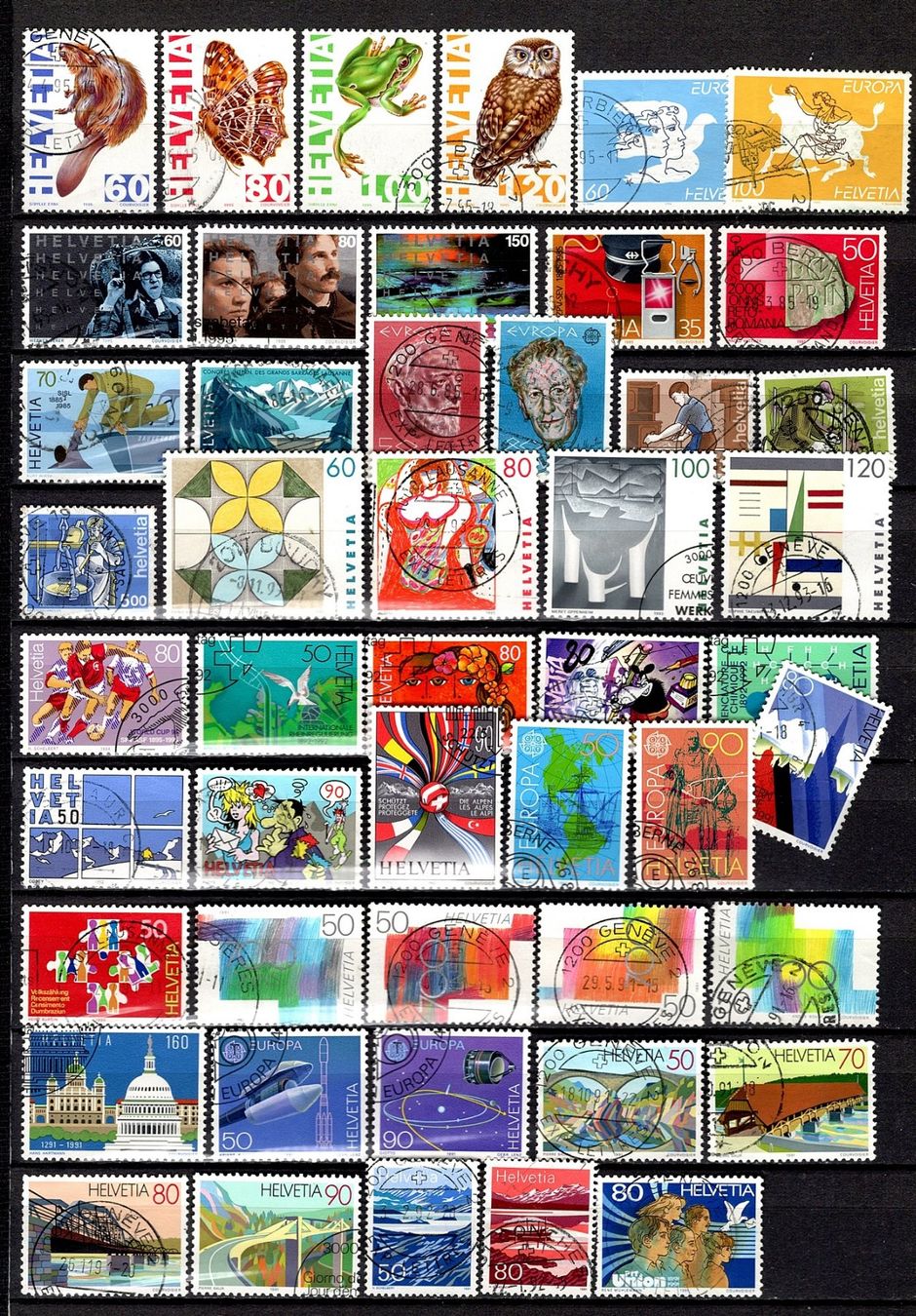Tous les timbres: Sammlung Schweiz (786) – D'occasion à Burgdorf par blinky01 2