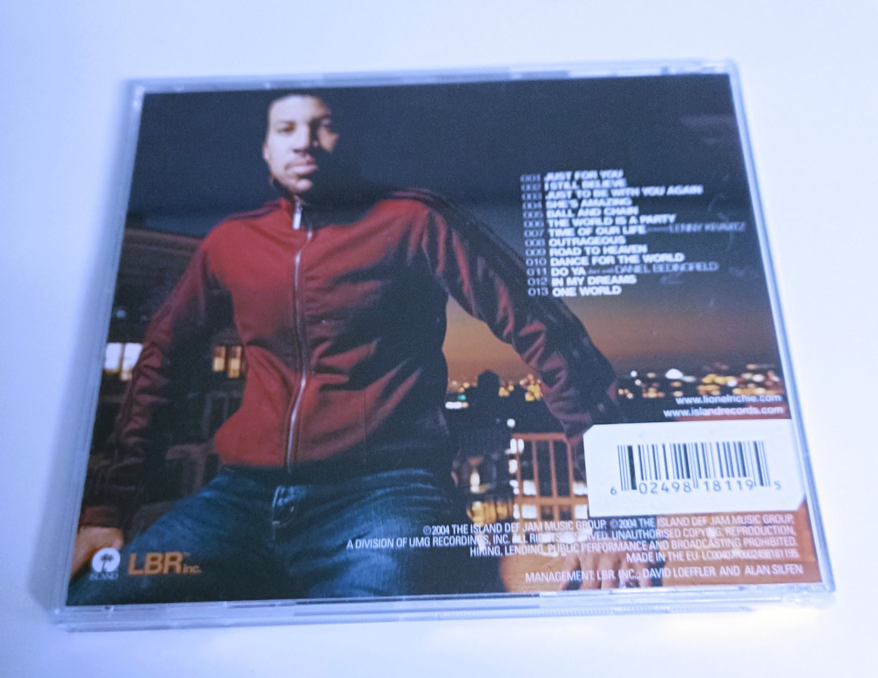 CDs: Lionel Richie - Just for you - R1 – Gebraucht aus Köniz von Listeningthings 2