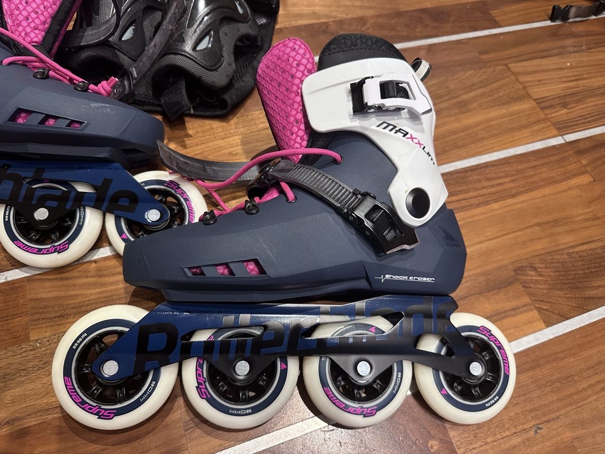 Inline-Skating & Rollschuhe: Rollerblade Maxxum Grösse 41 Inline Skates mit Schutzausrüst – Gebraucht aus Bülach von kit_y7zh 3