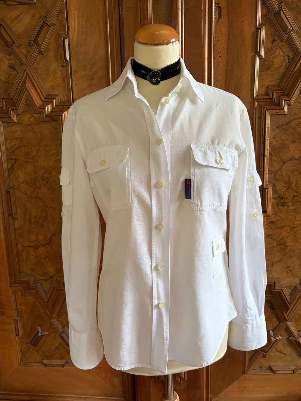 Dolce & Gabbana Camicette: DOLCE & GABBANA  Bluse Gr. 42 IT  100 % Baumwolle – Usato da Interlaken venduto da Bona55 2