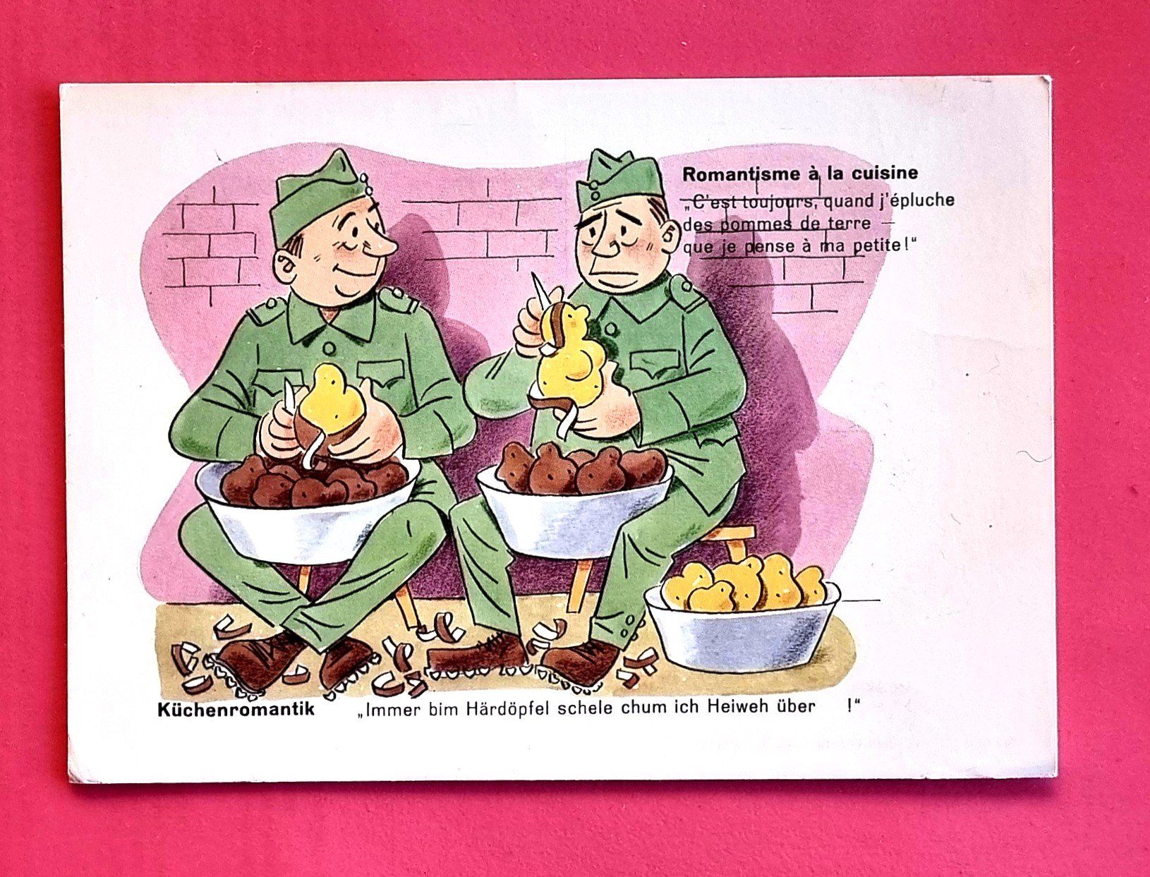 Cartes postales: Militär - Küchenromantik - Feldpost – D'occasion à Rothrist par RROENK