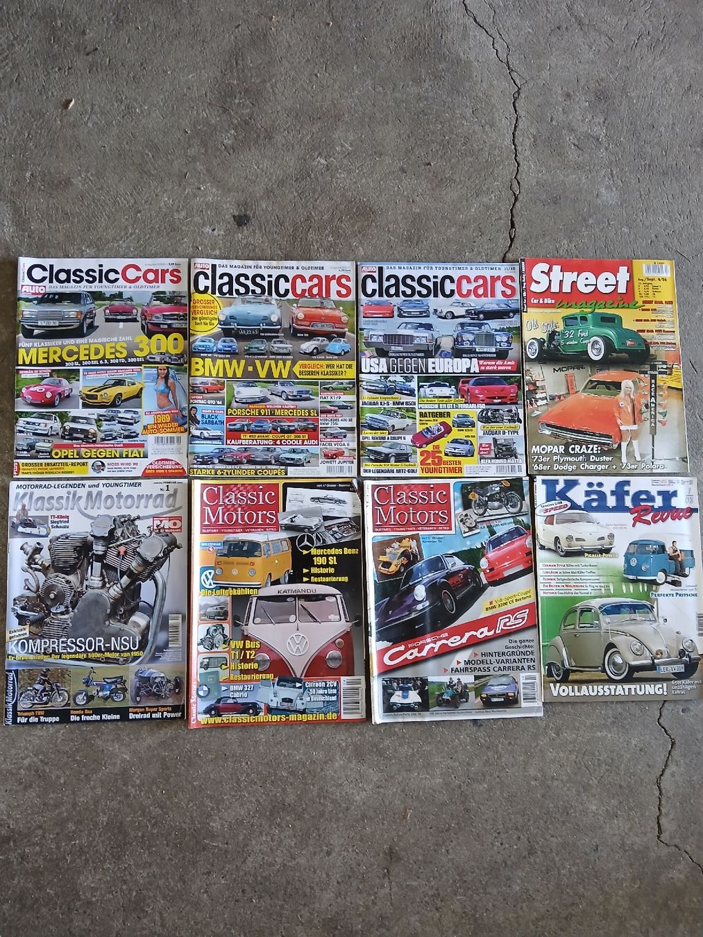 Riviste & Magazine: 8 Deutsche Old und Youngtimer Magazine – Usato da Illighausen venduto da MrBEN
