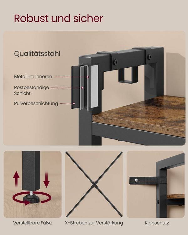 Garderobe: Garderobenständer mit Schuhbank 5 Ebenen 15 Haken ARKEL – Neu und originalverpackt aus Lachen SZ von MAMORU-MOEBEL 6