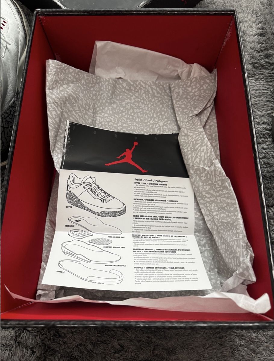 Jordan Chaussures hommes: Air Jordan 3  – D'occasion à Altishofen par N.97 3