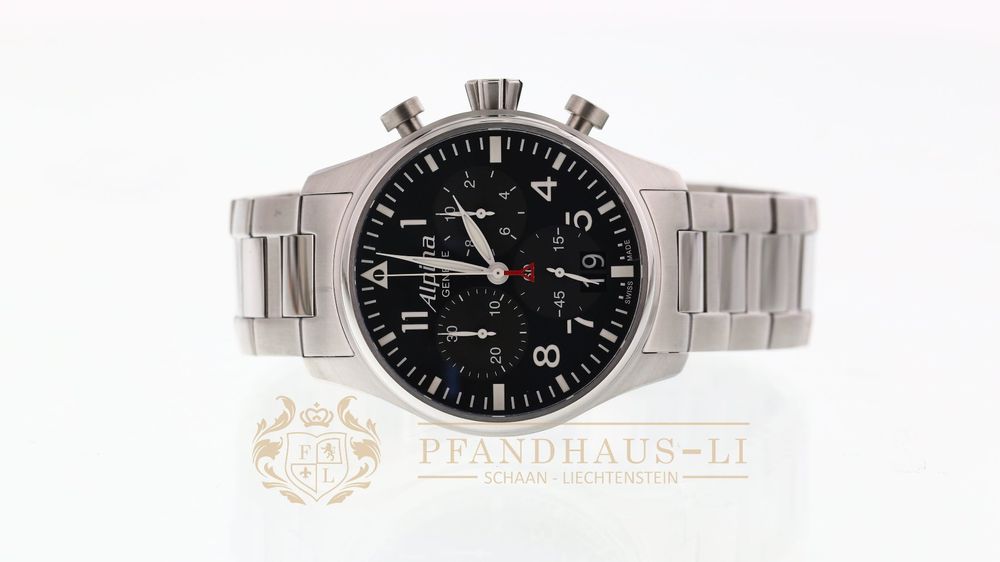 Alpina Startimer Pilot Chronograph Big Date ungetragen 2
