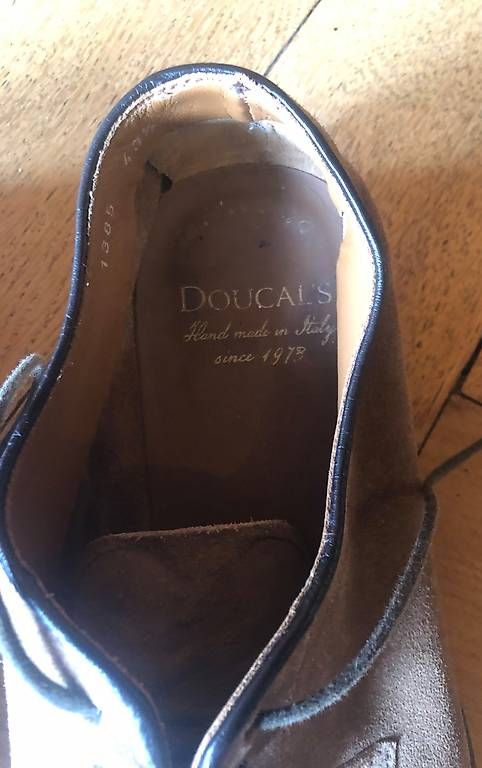 Herrenschuhe: Doucals Derby Wildleder 43,5 – Gebraucht aus Bern von Bernmensch 1