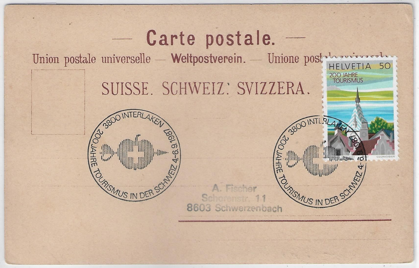 Cartoline postali: Gruss aus Brunnen - Litho – Usato da Ettingen venduto da Kartenplanet 1