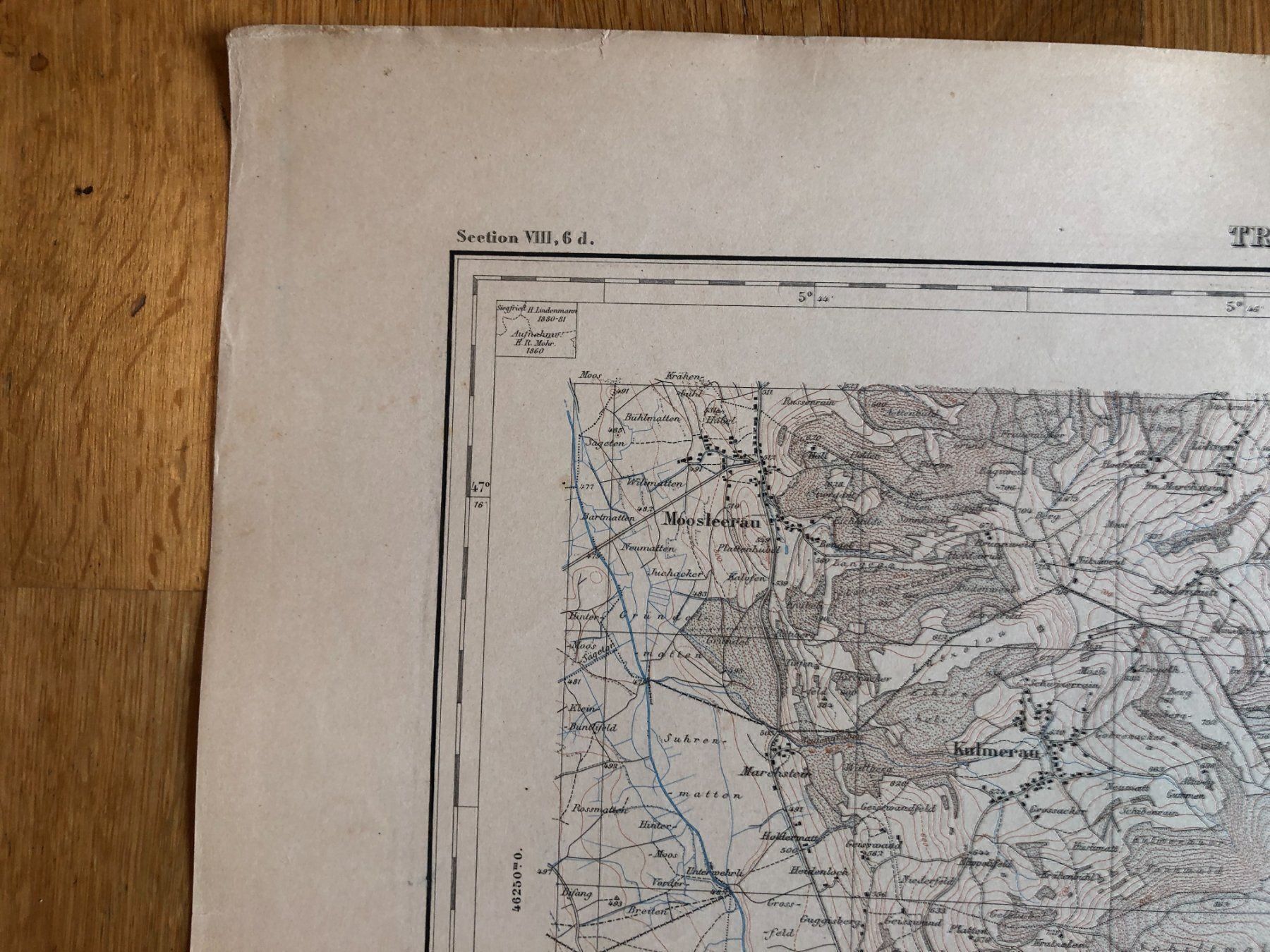 Landkarten & Atlanten: Siegfriedatlas Bl. 169: Triengen 1887 – Gebraucht aus Zürich von allp 3