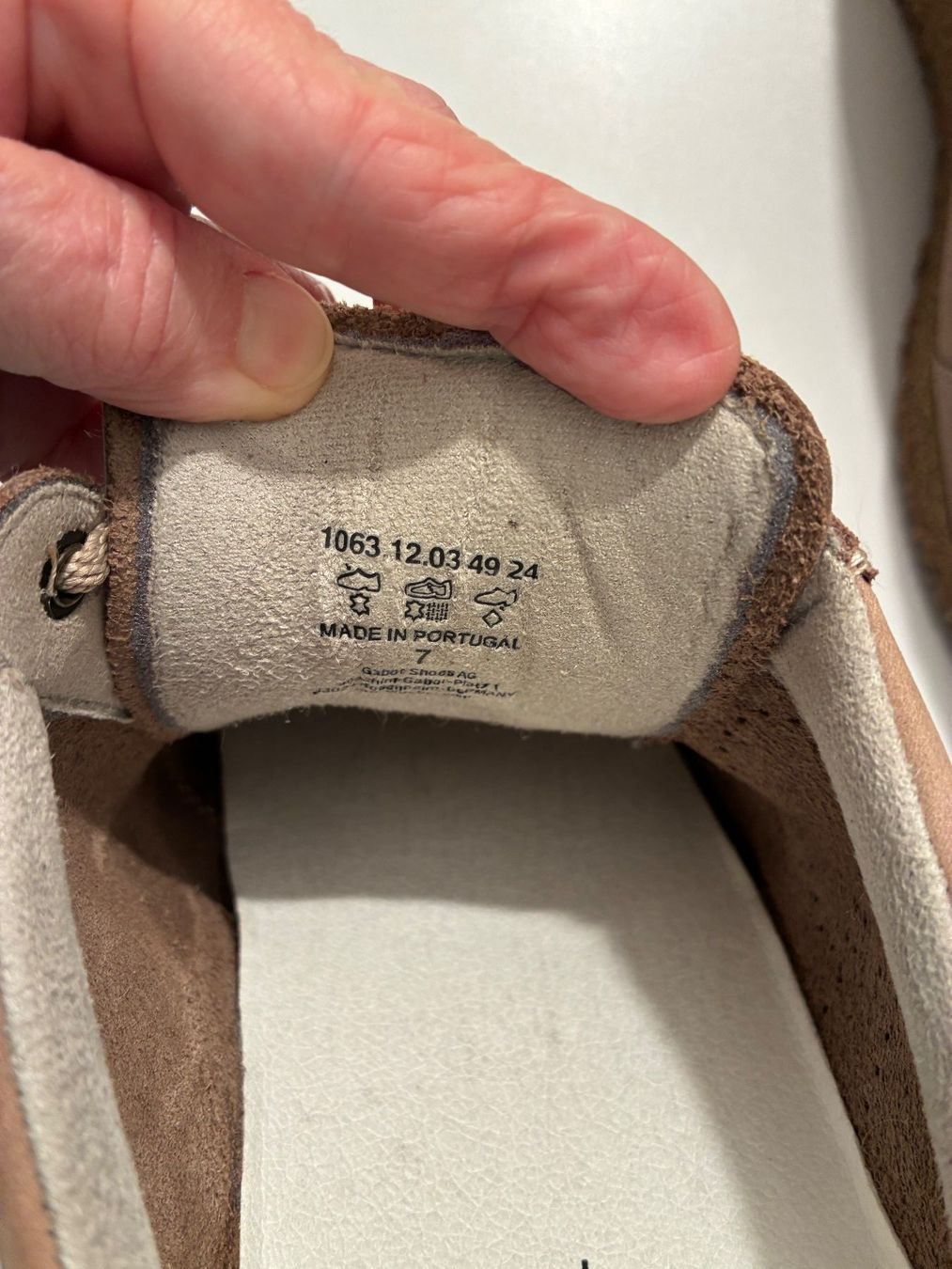 Gabor Scarpe da uomo: Herren Sneaker Pius Gabor 7 – Nuovo (secondo la descrizione) da Oensingen venduto da Soladore 3