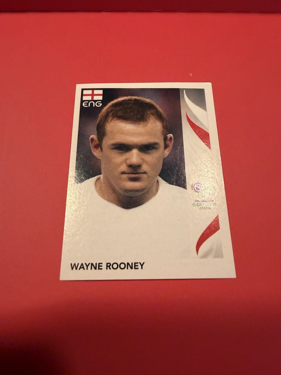Panini Carte collezionabili: Rooney panini 2006 – Usato da Treyvaux venduto da goali1fcea