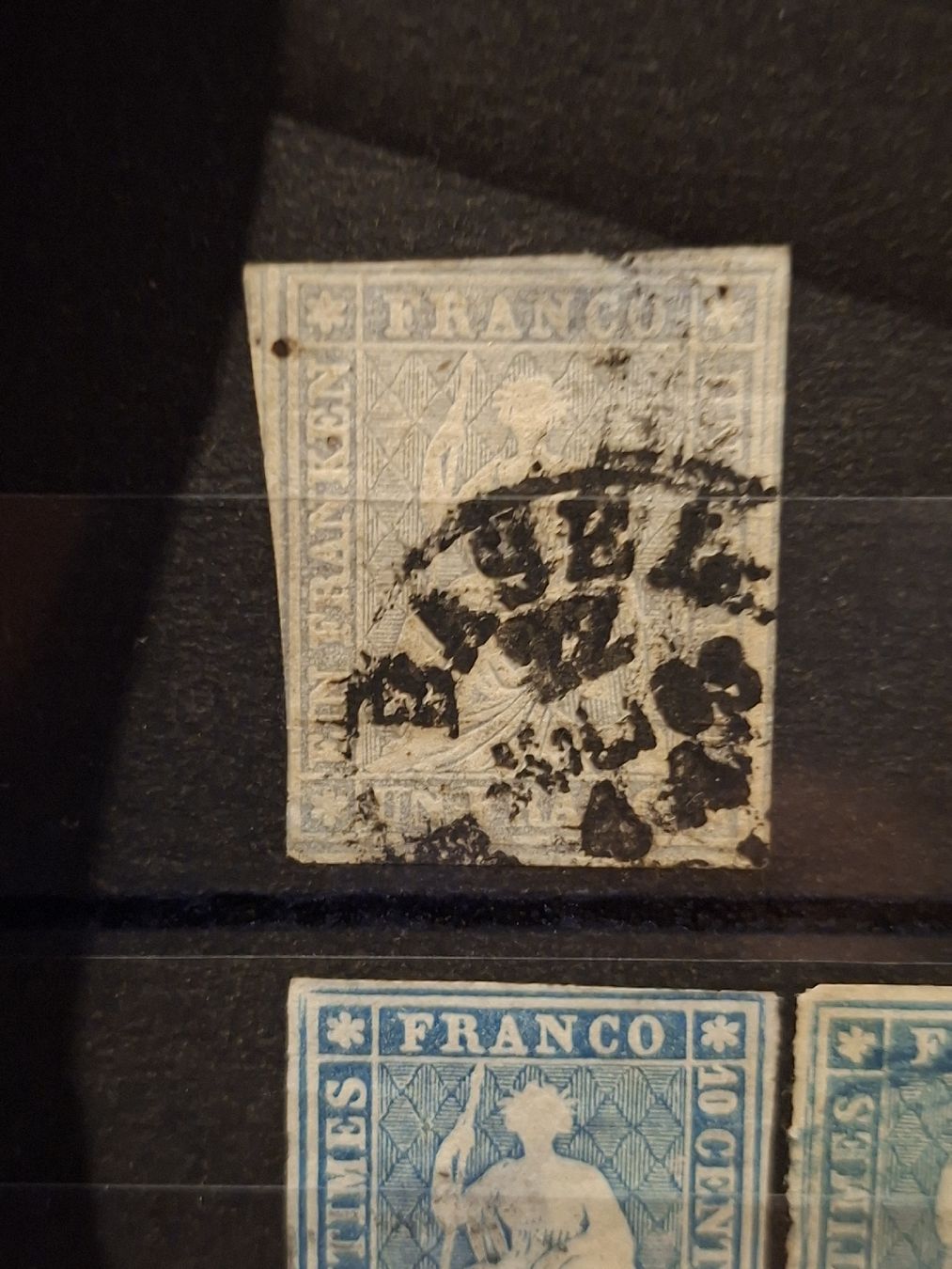 Tutti i francobolli: Strubel Lot 10Stk. Div. – Usato da Balgach venduto da SIMEON27 1