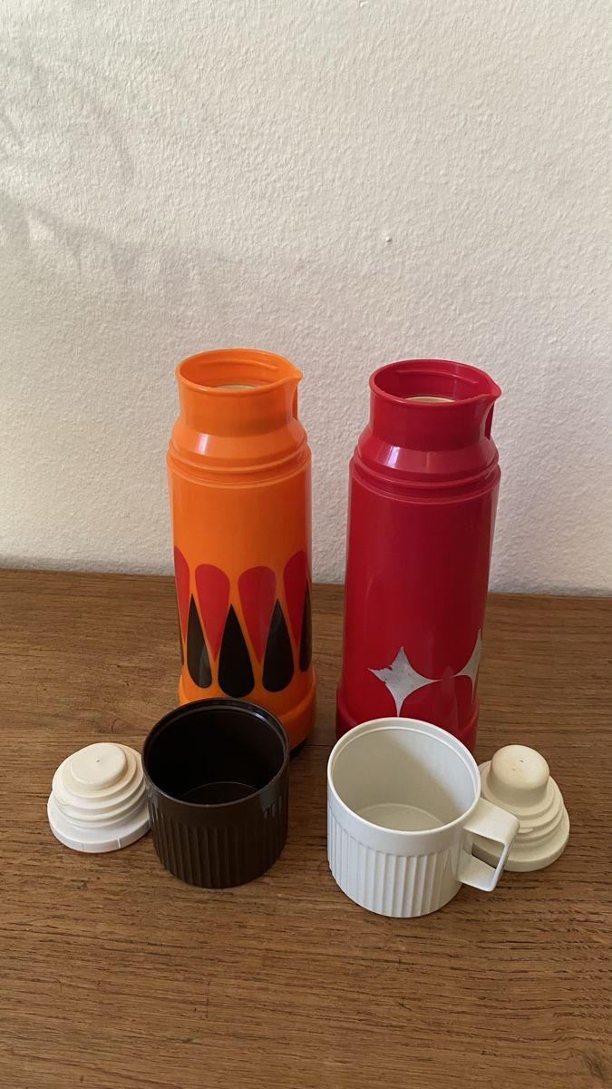 Borracce & Thermos: 2 Thermosflaschen Vintage – Usato da Zürich venduto da hulahup 2