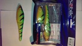 Sebile Magic Swimmer 130 mm fire tiger