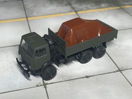 Kamaz 4310 Pritsche mit Ladung  grün 1/87