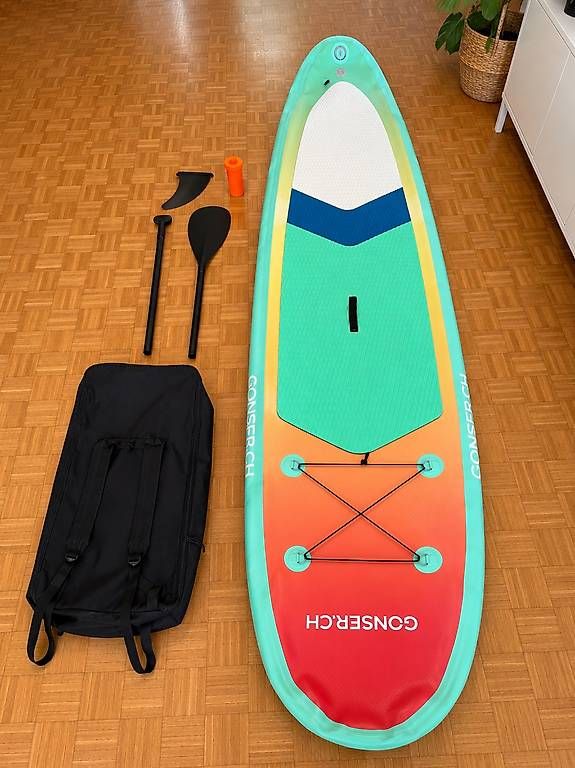 Gommoni, kayak & canoe: Paddle gonflable Gonser Blend 300 cm à vendre comme NEUF – Usato da Lausanne venduto da Psupergirl