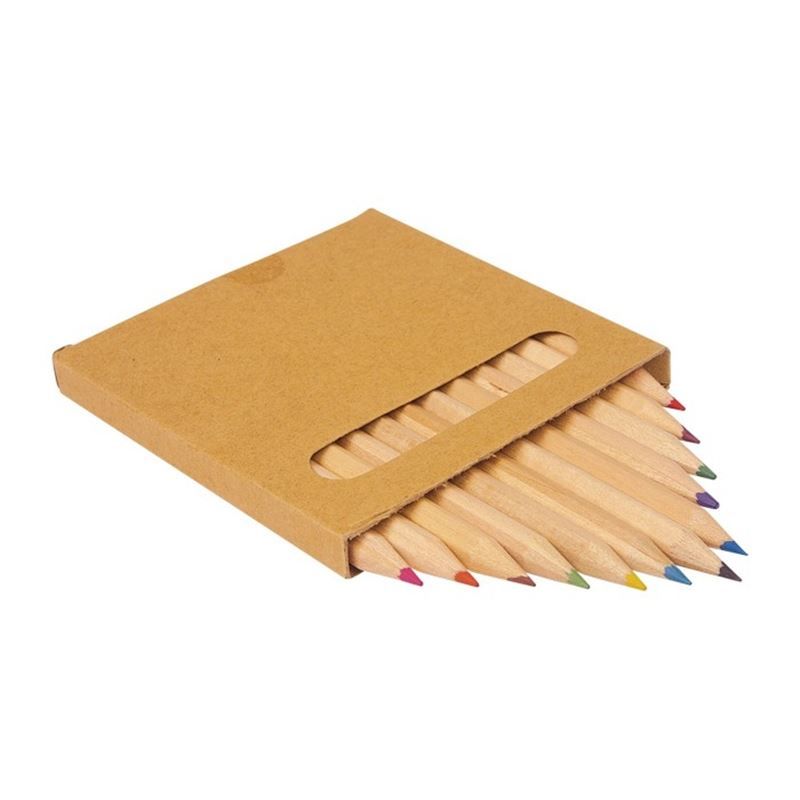 Matite, matite colorate & gessi: Farbstift, Buntstift -Quadrat- Set 12Stk – Nuovo e nell'imballaggio originale da Wettingen venduto da Swala 1