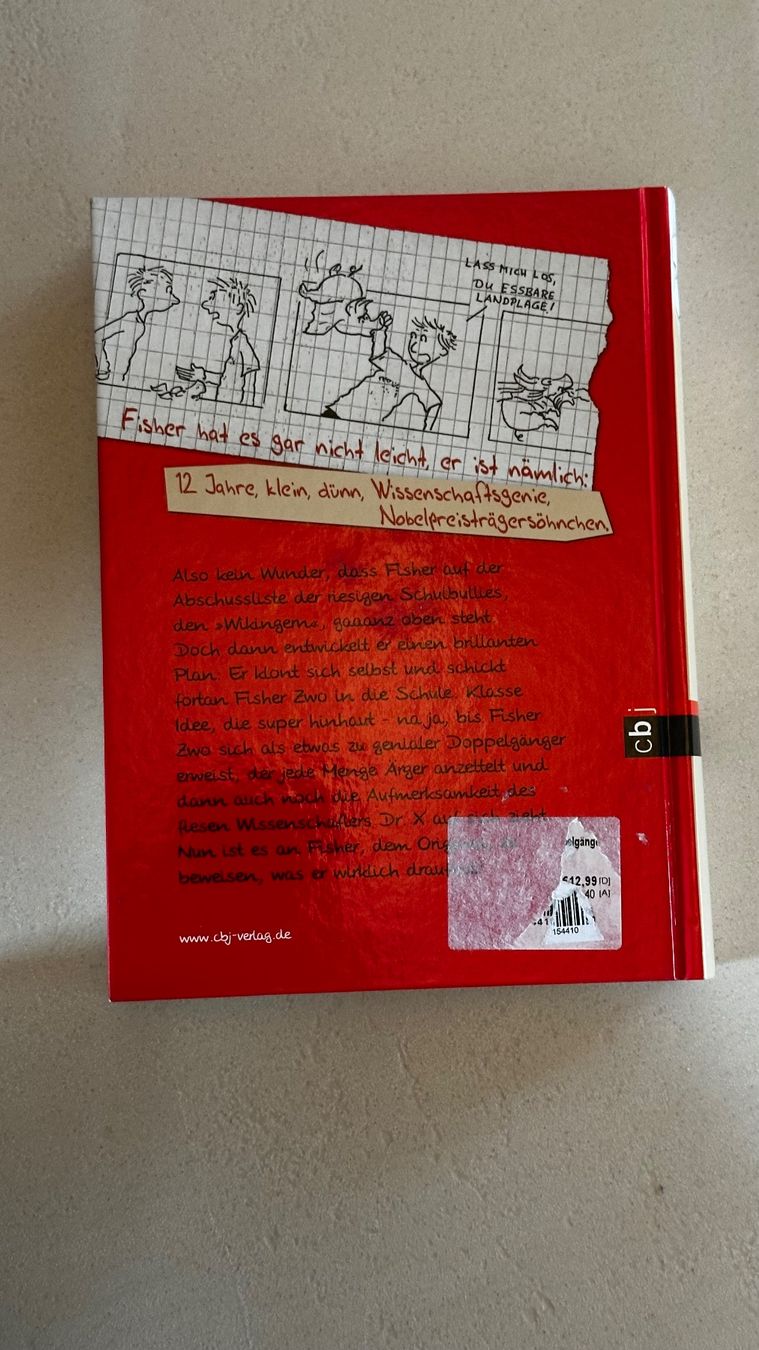 Libri: Kinderbuch "Mein total genialer Doppelgänger" – Usato da Bannwil venduto da lk05 1