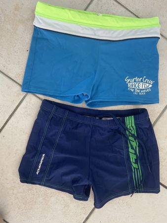 2 C&A/Aquarapid Badeshorts Gr.158/164