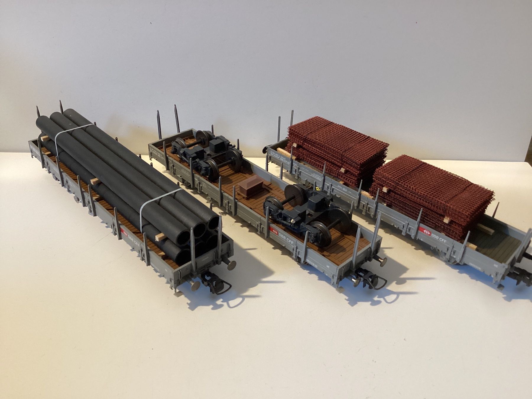 Aku Modellini di ferrovie: Aku Kull Güterwagen SBB 1:87 H0 – Usato da Effretikon venduto da simtek_de 2