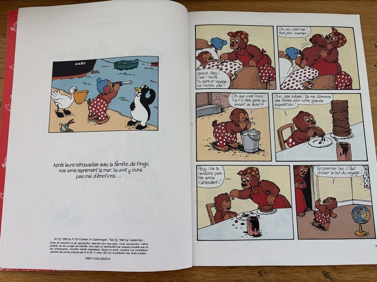 Fumetti: BD PETZI part en mer no 20 – Usato da Echallens venduto da JAR69 2
