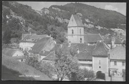 St. Ursanne Teilansicht Feldpoststempel