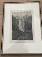 alter Stich Uri-Stäubenfall (Staubbach) Unterschächen