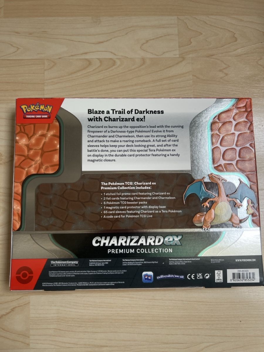 Pokémon Carte collezionabili: Pokemon Charizard ex permium Collection Eng – Nuovo e nell'imballaggio originale da Hubersdorf venduto da Der_sammel_shop 2