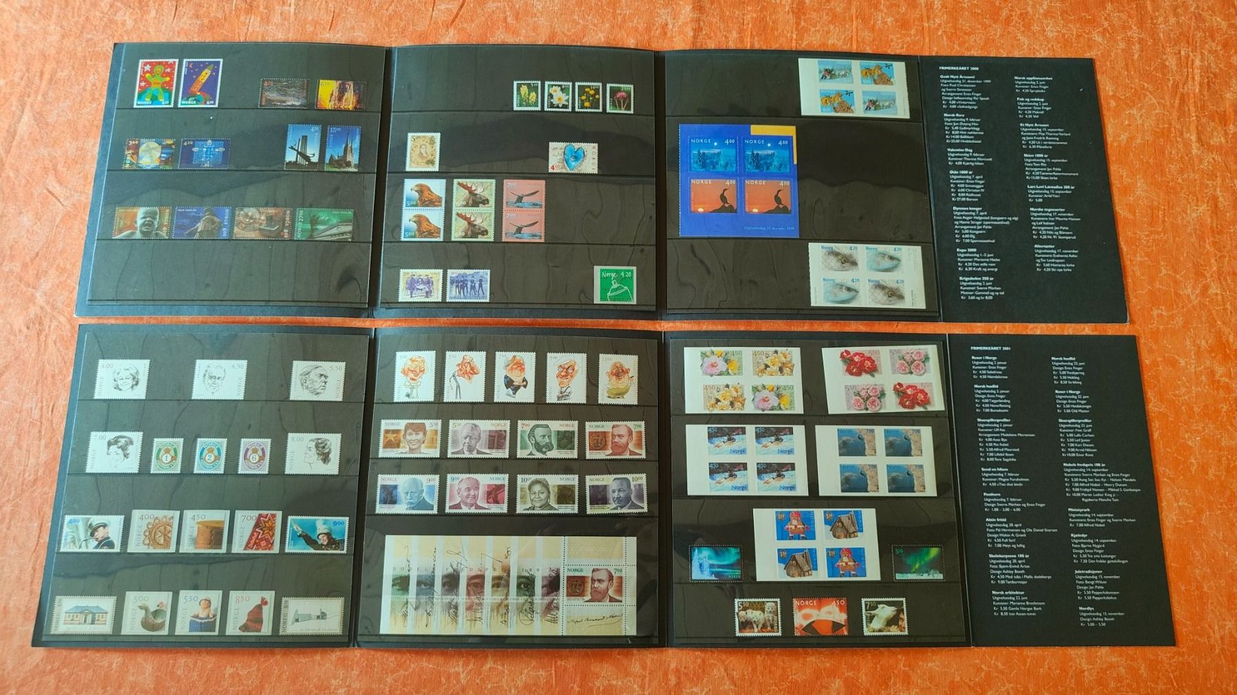 Alle Briefmarken: Timbres Norvège 1996 à 2001 – Neu und originalverpackt aus Gryon von Jessicaj87 1