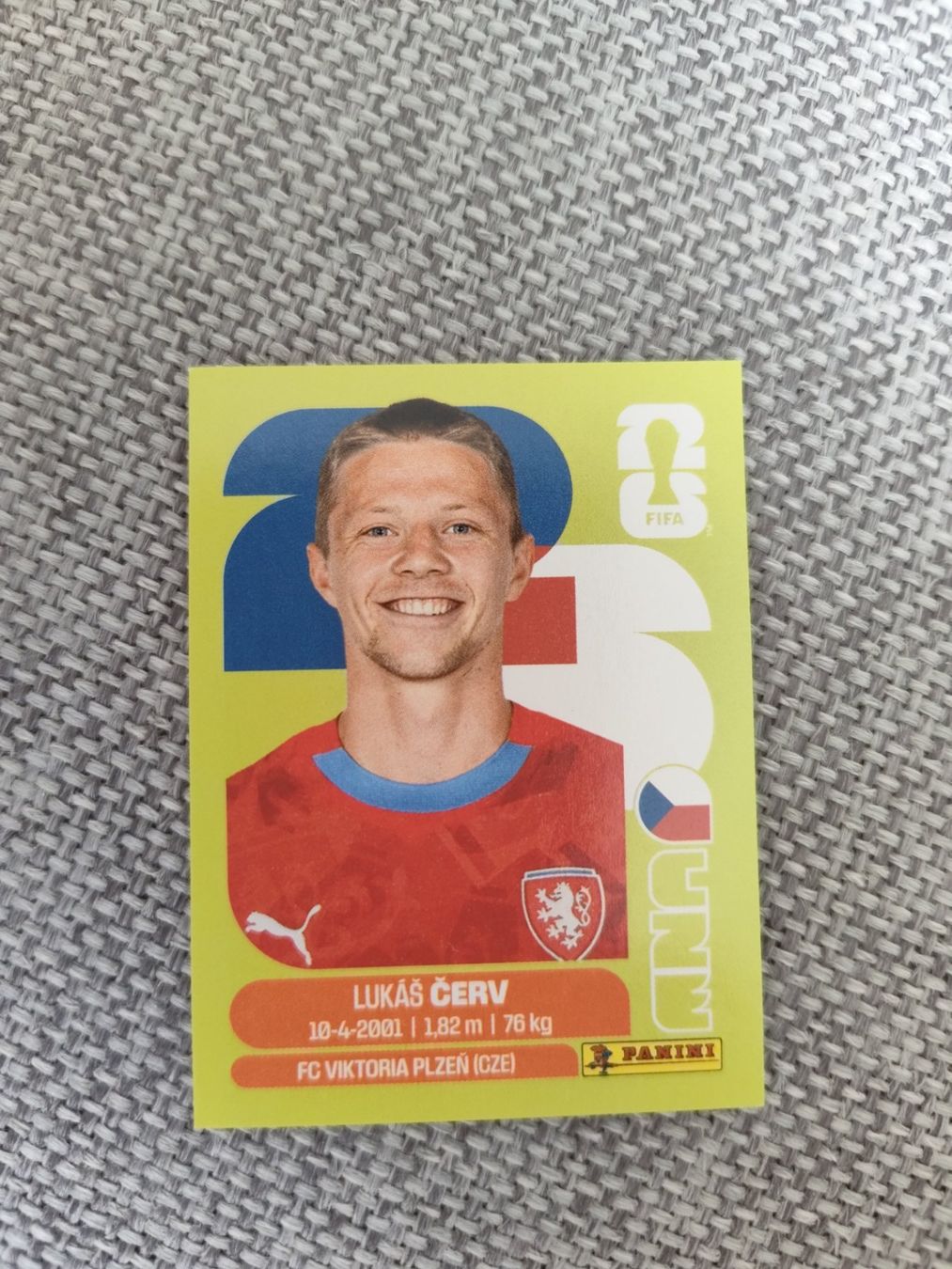 Panini Carte collezionabili: Panini WM 2026 CZE 11, Lukas Cerv – Usato da Aarburg venduto da gloeckgloeck