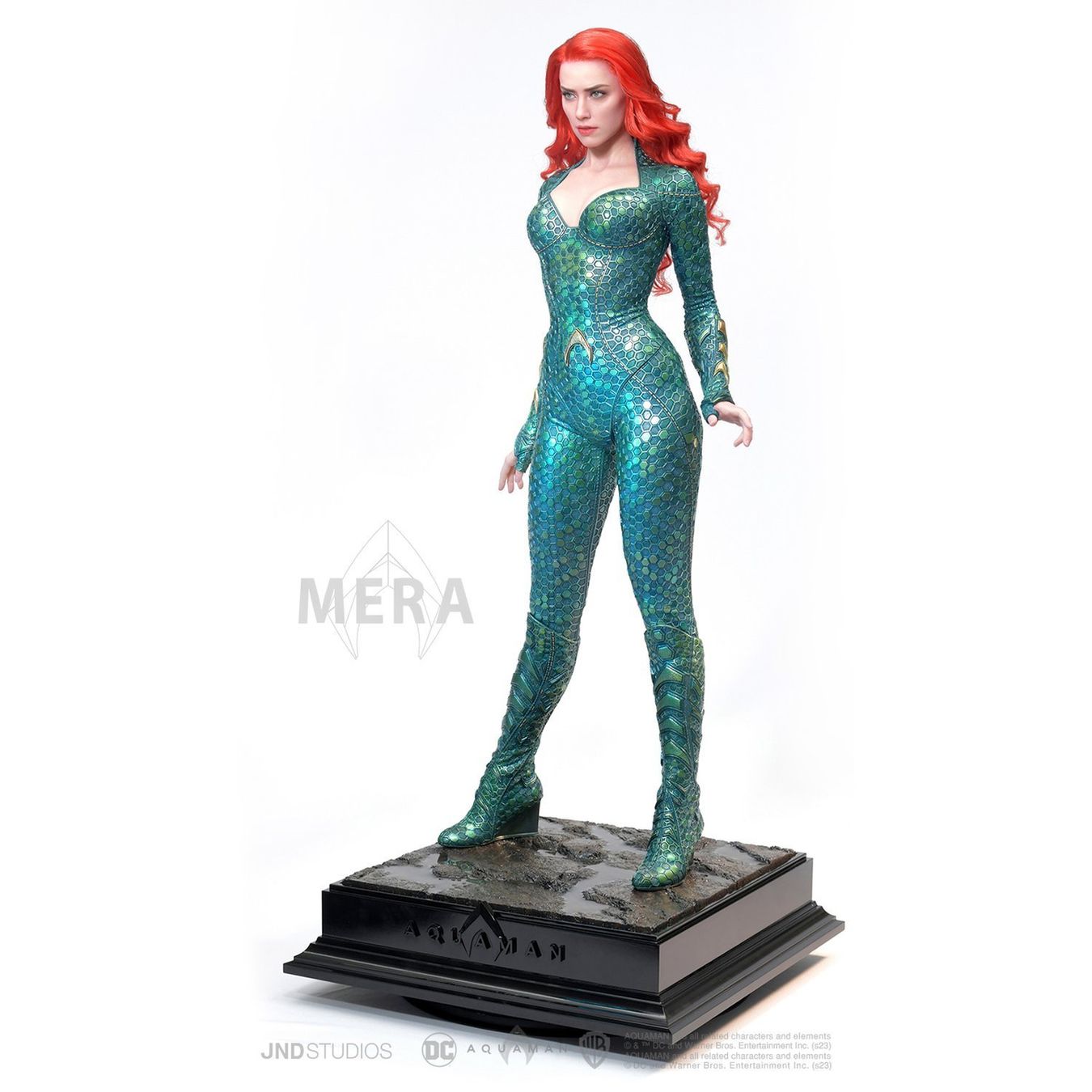 Statuette: Mera - Aquaman - JND Studios 1/3 Scale Hyperreal Statue – Nuovo e nell'imballaggio originale da Cernier venduto da Cohelfer