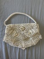 Sac à main vintage perles