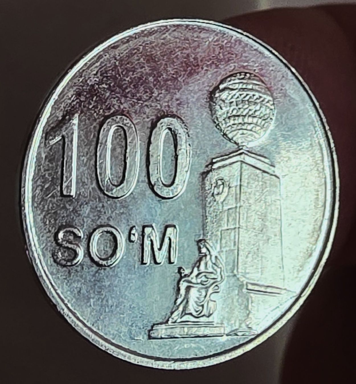 Tutti le monete: USBEKISTAN 100 SOM 2018 – Usato da winterthur venduto da CoinPassion