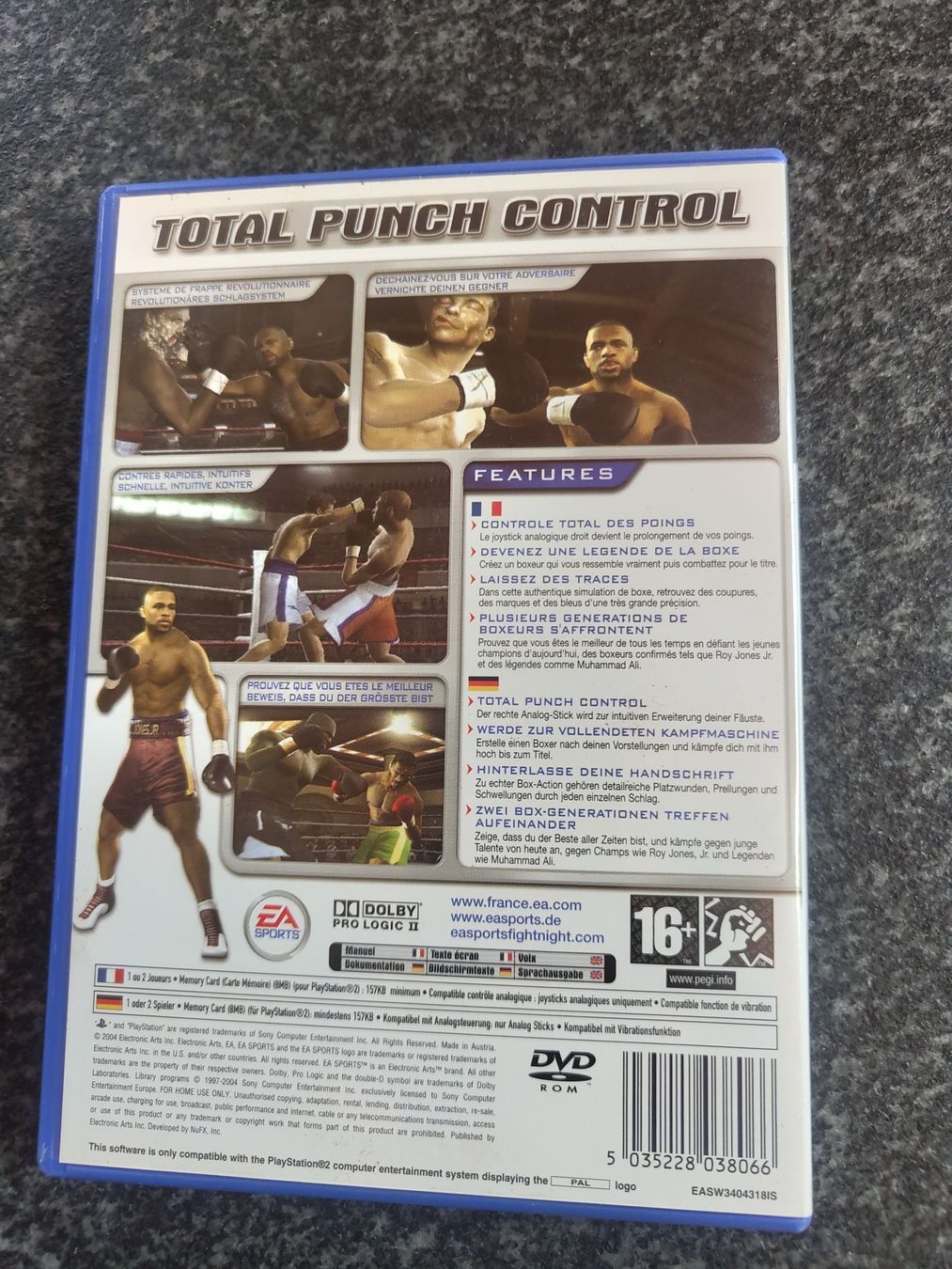 Sony Giochi: Fight Night 2004 – Usato da Attiswil venduto da JP1291 1